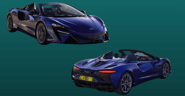 New 2025 McLaren Artura Spider Outshines Coupe with Upgrades”